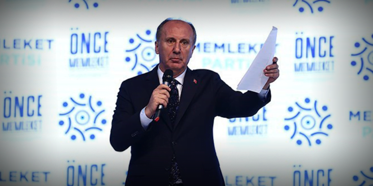 Memleket Partisi Sözcüsü Sayan açıkladı: Cumhurbaşkanı adayı Muharrem İnce