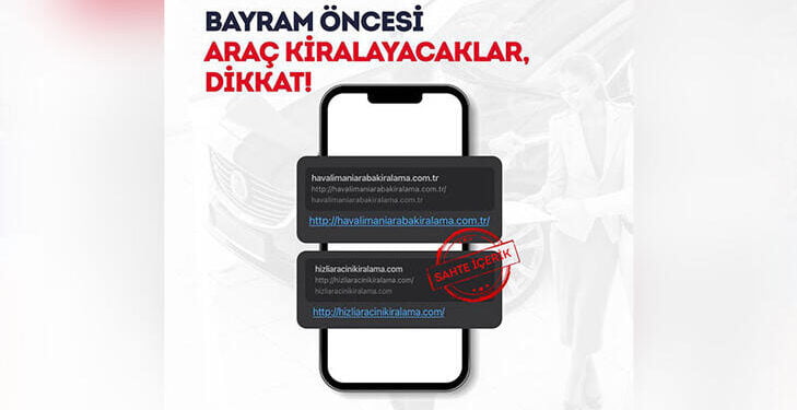 SİBERAY’dan bayram öncesi vatandaşlara uyarı