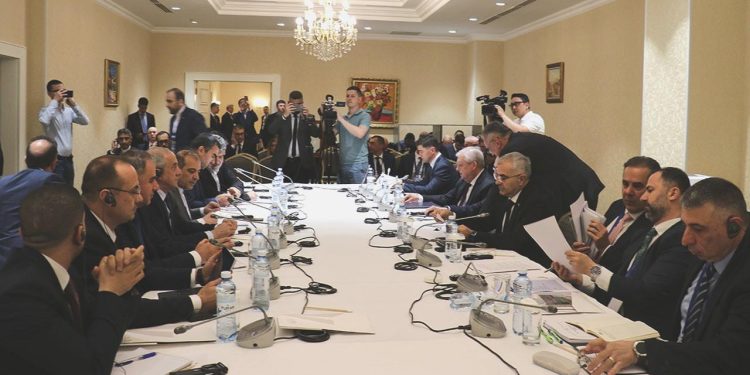 20. Astana görüşmelerinin birinci gün toplantısı sona erdi