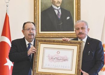 Cumhurbaşkanı Erdoğan’ın mazbatası Meclis’te