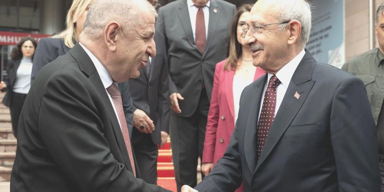 Ümit Özdağ, CHP Genel Lideri Kılıçdaroğlu’nu ziyaret etti