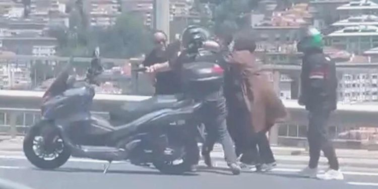 15 Temmuz Şehitler Köprüsü’nde silahlı arbede