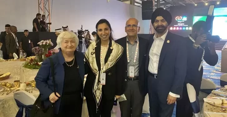 Bakan Şimşek ve Hafize Gaye Erkan G20 zirvesinde