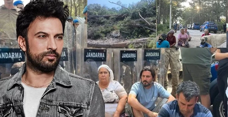 Megastar Tarkan’dan Akbelen Ormanı’ndaki ağaç kesimine direnen vatandaşlara yanınızdayım desteği
