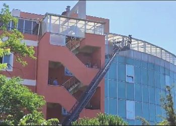 Bakırköy Dr. Sadi Konuk Eğitim ve Araştırma Hastanesi’nde yangın