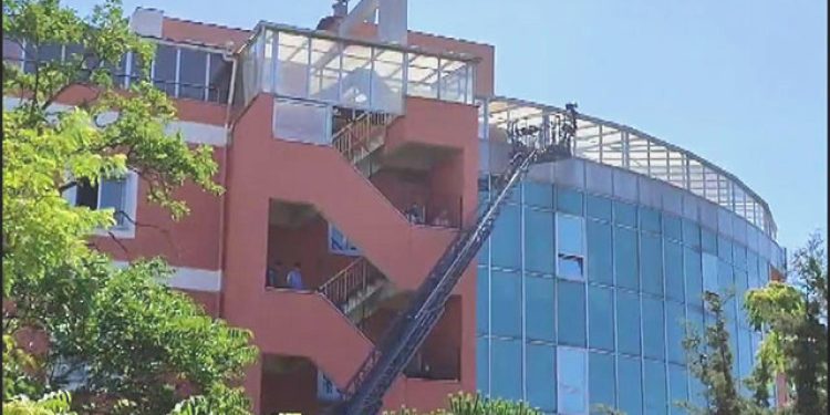 Bakırköy Dr. Sadi Konuk Eğitim ve Araştırma Hastanesi’nde yangın