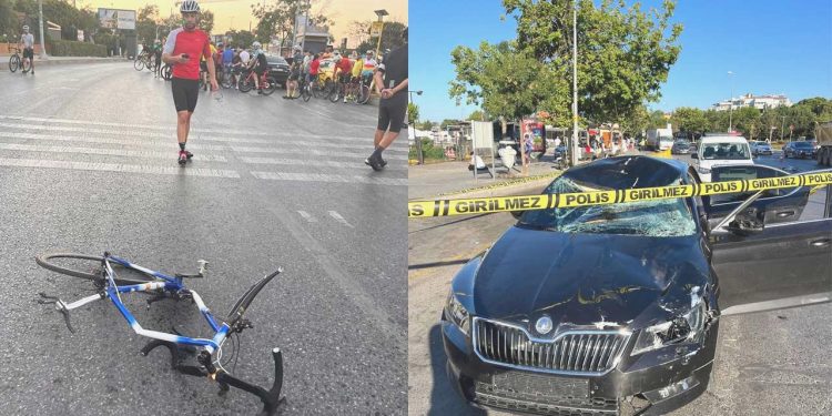 Bisikletlinin mevtinde asıl şoför yerine oburu teslim oldu; polis zanlıyı arıyor