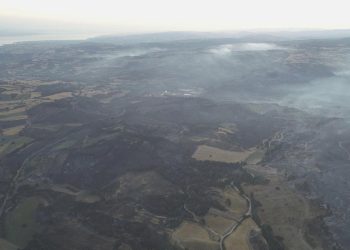 Çanakkale’deki orman yangını iki gündür sürüyor