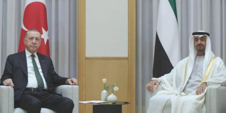 Cumhurbaşkanı Erdoğan, Birleşik Arap Emirlikleri’ne gitti