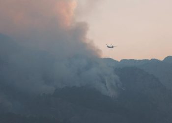 Kemer’deki orman yangını denetim altını alındı