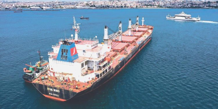 ‘Tahıl Koridoru’nda 1000 gemi 33 milyon ton tahıl taşıdı