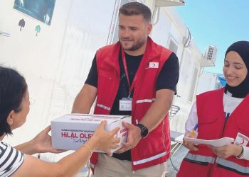 Türk Kızılay, Hatay’da 3 bin 482 depremzedeye kurban eti dağıttı