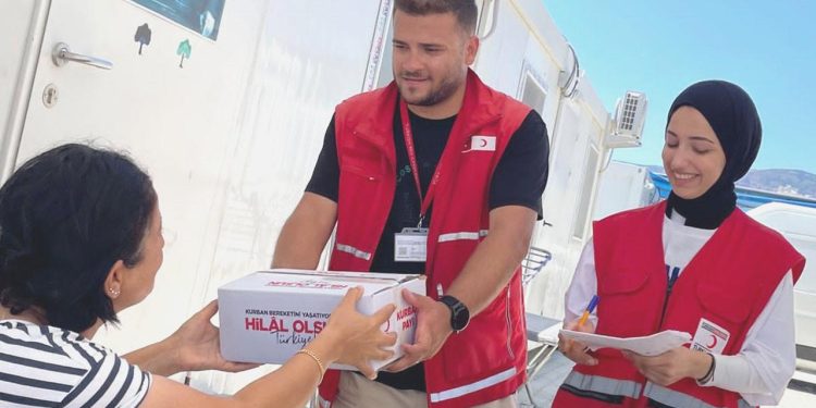 Türk Kızılay, Hatay’da 3 bin 482 depremzedeye kurban eti dağıttı