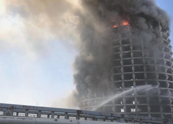 Gaziantep’te kullanılmayan otelde yangın