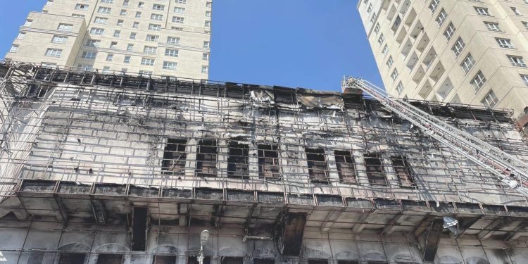 İstanbul’da kültür merkezinde yangın