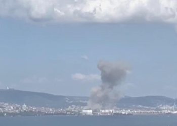 Kocaeli Limanı yakınlarında patlama