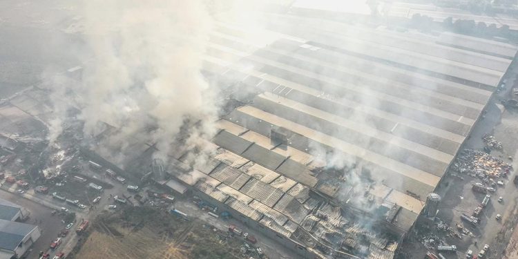 Malatya’da OSB’de çıkan yangınlar söndürüldü