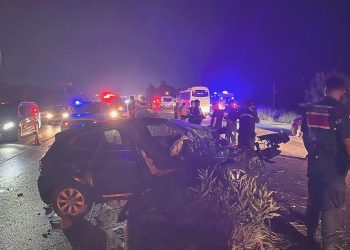 Milas’ta zincirleme kaza: 1 meyyit, 7 yaralı