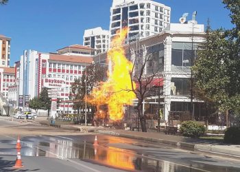 Niğde’de doğalgaz borusu patladı; bir emekçi yaralı