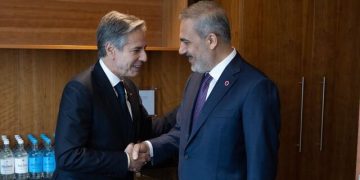 Bakan Fidan ile meslektaşı Blinken ABD’de bir araya geldi