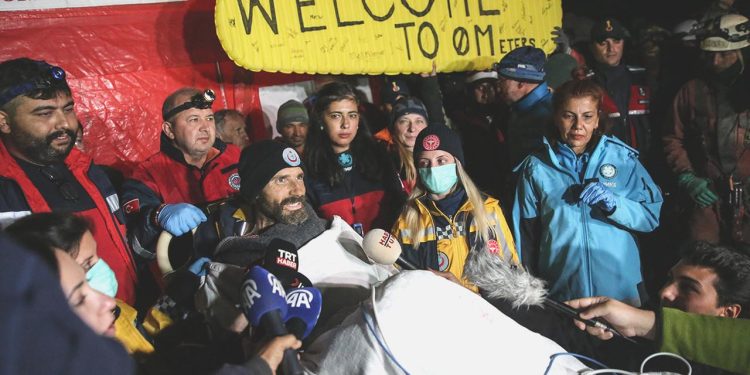 ABD’li dağcı Mark Dickey kurtarıldı