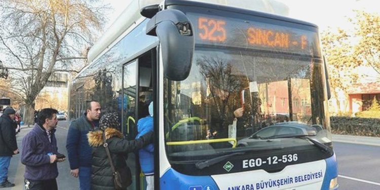 Ankara’da fiyatsız biniş kullandırmayan 21 otobüse trafikten men