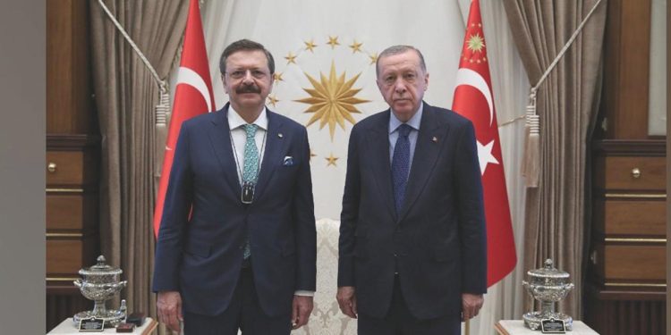 Erdoğan TOBB heyetini kabul etti! Türkiye iktisadını büyütmekte kararlıyız