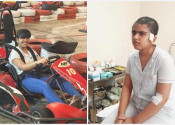 Go-kart’ta saçı lastiğe dolandı, derisi koptu: Hastanede yerine dikildi