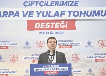 İBB çiftçilere arpa ve yulaf tohumu dağıtımı yaptı