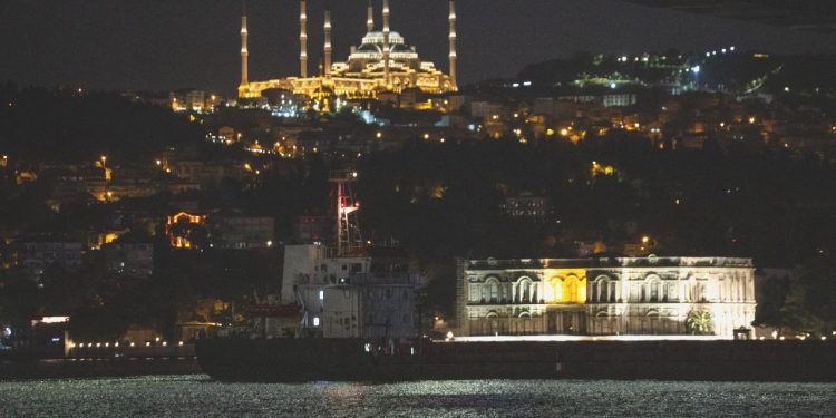 Ukrayna’dan gelen tahıl gemisi İstanbul Boğazı’ndan geçti