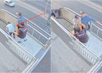 Yürüyen merdivenleri taammüden durduranlara kabahat duyurusu