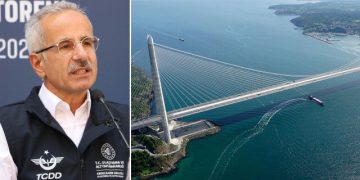 Bakan Uraloğlu: Yavuz Sultan Selim Köprüsü’nden geçecek hızlı tren yolu için betonlar döküldü