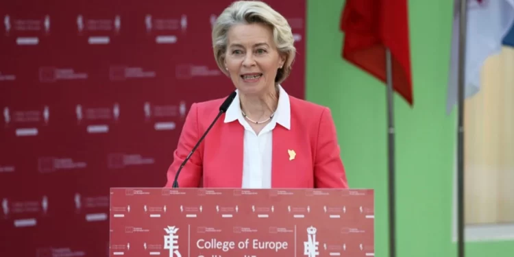Başkan Leyen: Gazze’ye bir AB insani yardım koridoru oluşturuyoruz