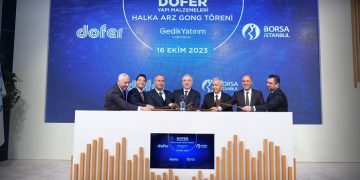 Borsa İstanbul’da gong Dofer Yapı için çaldı