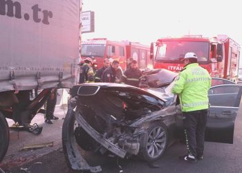 Anadolu Otoyolu’nda ölümlü kaza