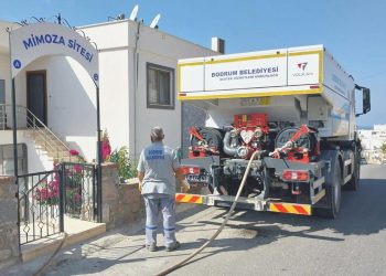 Bodrum’da barajlar kapatıldı, meskenlere tankerle su veriliyor