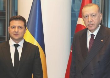 Cumhurbaşkanı Erdoğan, Ukrayna Devlet Lideri Zelenskiy ile görüştü