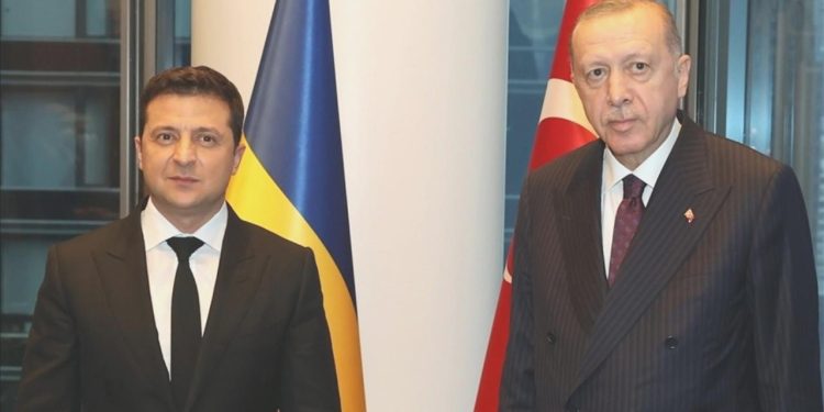 Cumhurbaşkanı Erdoğan, Ukrayna Devlet Lideri Zelenskiy ile görüştü