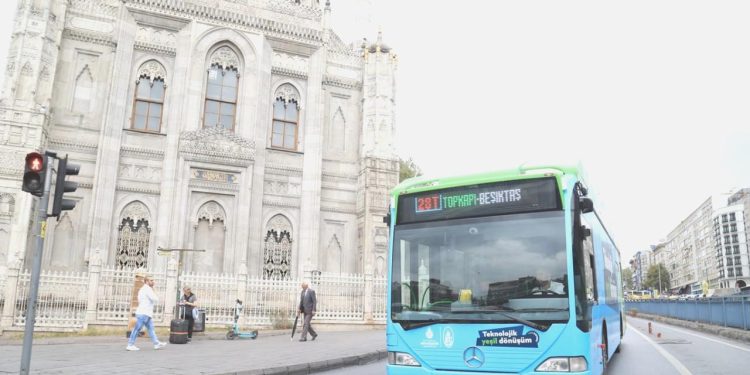 İETT’nin elektrikli otobüsü seferlerine başladı