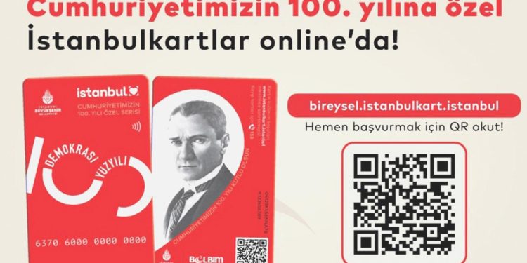 100. yıla özel İstanbulkart