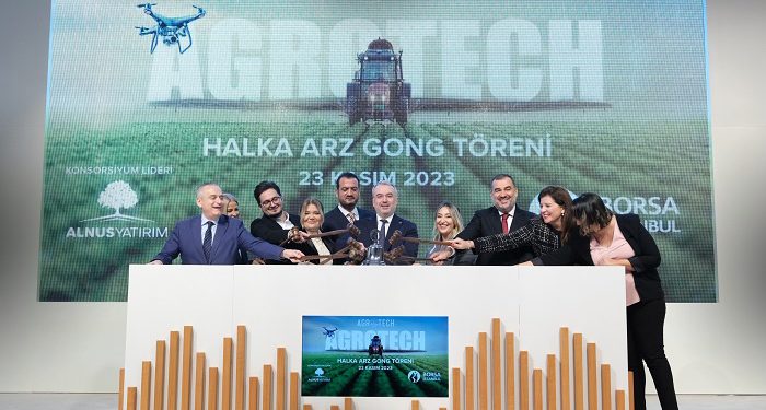 Borsa İstanbul’da gong Agrotech Yüksek Teknoloji ve Yatırım A.Ş. için çaldı