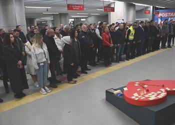 İstanbul metrosunda 100 bin yürek bir oldu