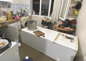 İzmir’de dere taştı, meskenleri su bastı