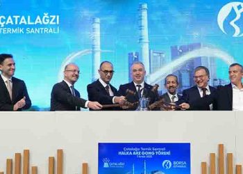 Borsa İstanbul’da Gong, ÇATES için Çaldı