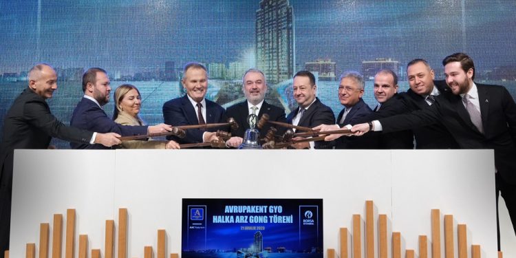 Borsa İstanbul’da gong Avrupakent GYO için çaldı