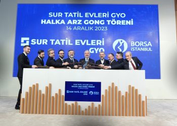 Borsa İstanbul’da gong Sur Tatil Evleri Gayrimenkul Yatırım Ortaklığı A.Ş. için çaldı
