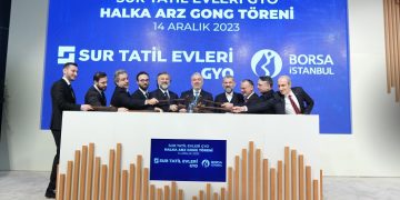 Borsa İstanbul’da gong Sur Tatil Evleri Gayrimenkul Yatırım Ortaklığı A.Ş. için çaldı