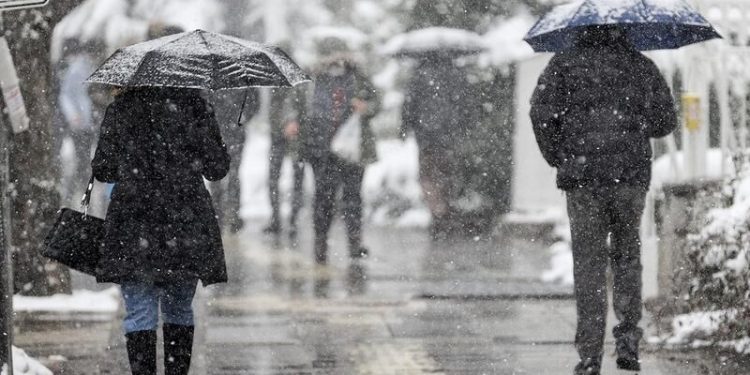 Meteoroloji, 24 ile sağanak ve kar yağışı uyarısında bulundu