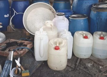 Çengel-4 operasyonu: 25 bin litre içkiye el kondu