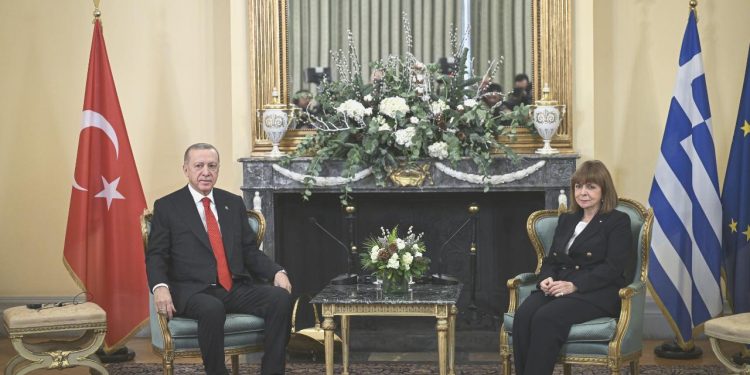 Cumhurbaşkanı Erdoğan Atina’da